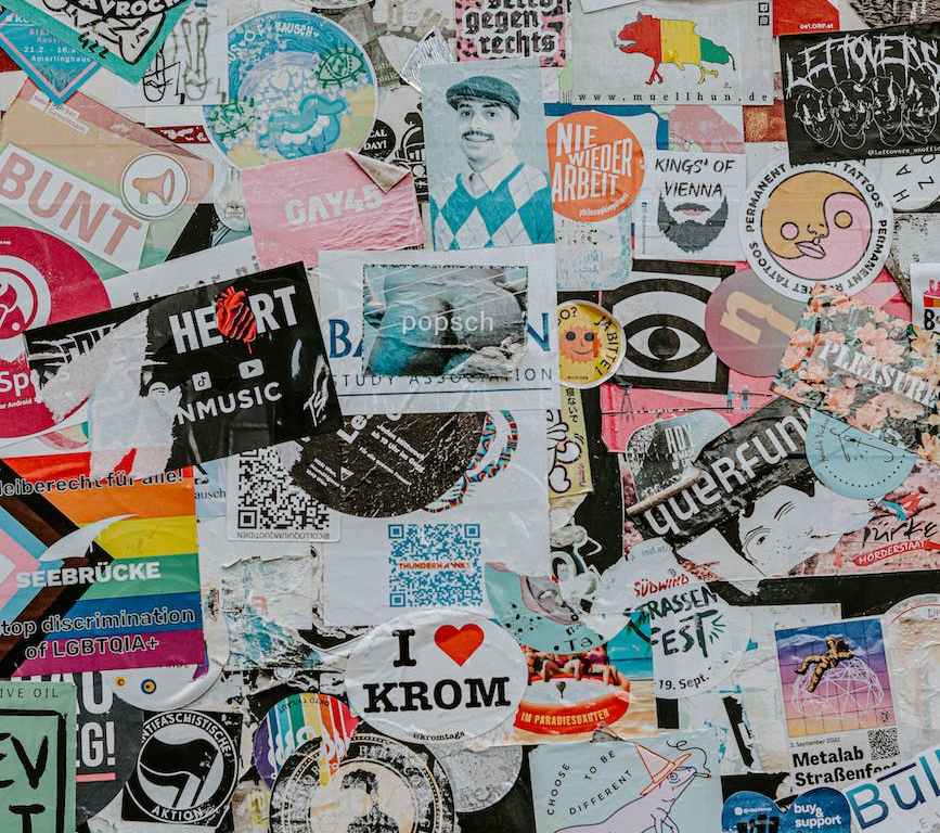 Modern stickers by sticker vernacular by depop